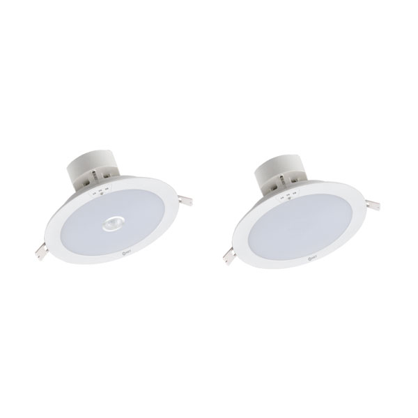 磨砂罩集控自带电筒灯