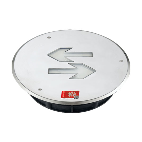 圆形超薄不锈钢集控集电地埋灯