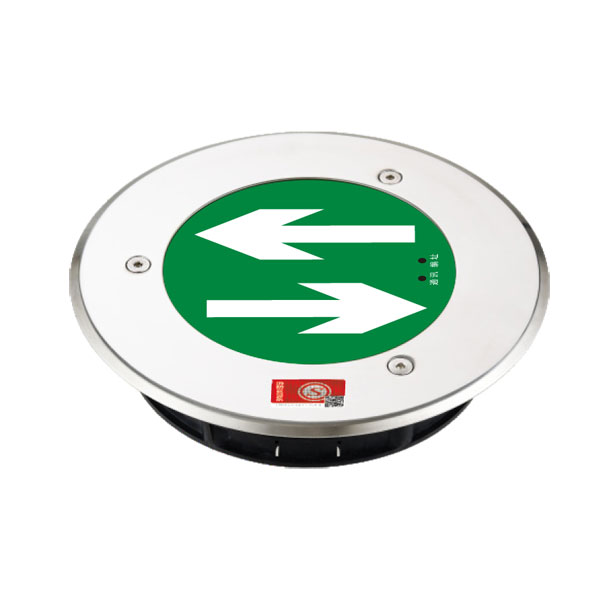 小圆形超薄集控集电地埋灯